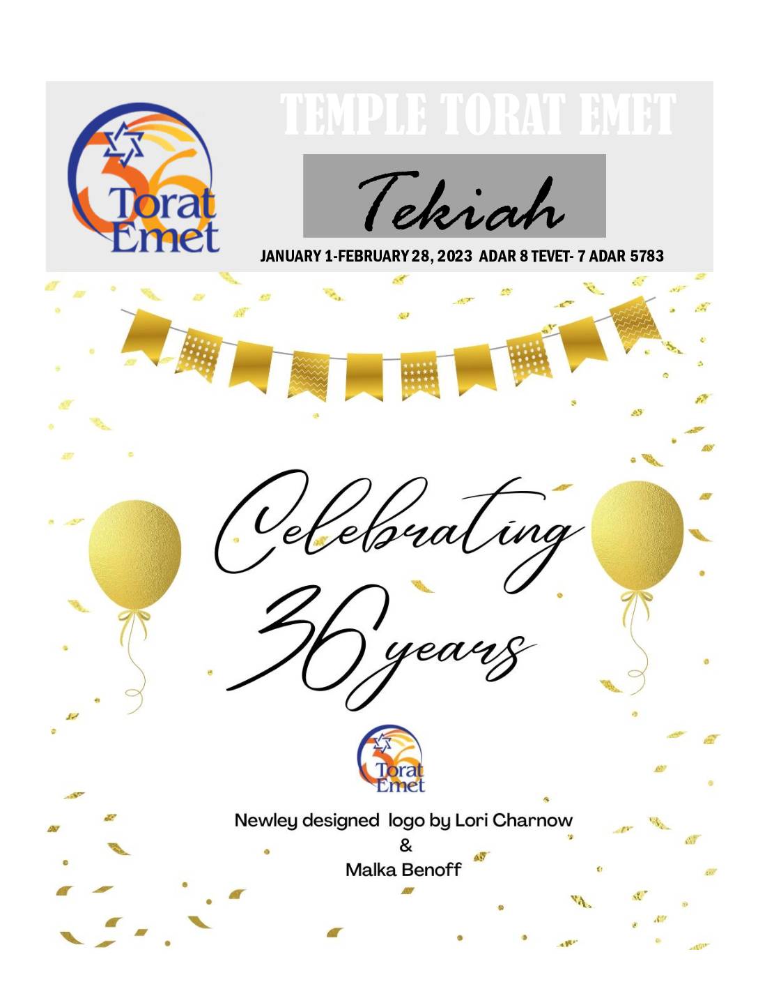 January February 2023 Tekiah